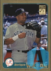 2001 Topps 50 Years Gold #T11 Enrique Wilson 1453/2001